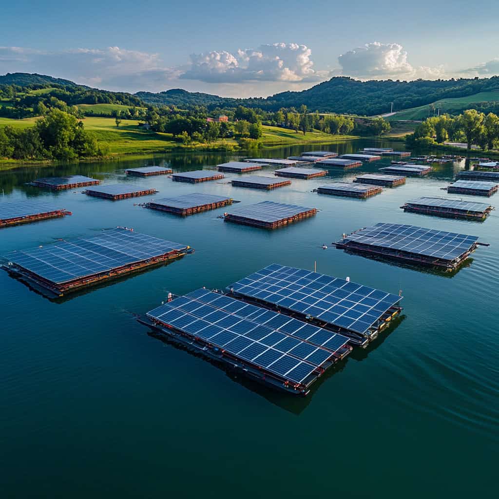 Floating Solar Farms